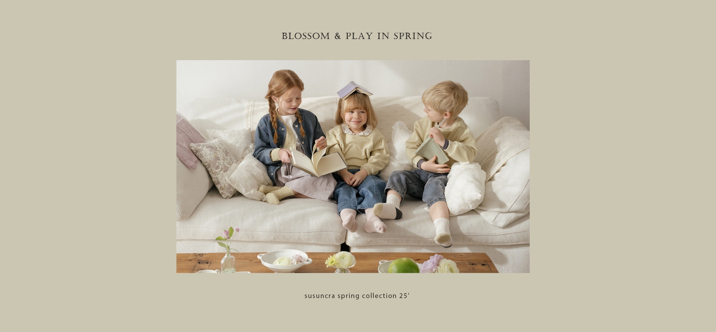 슈슈앤크라 25 spring collection