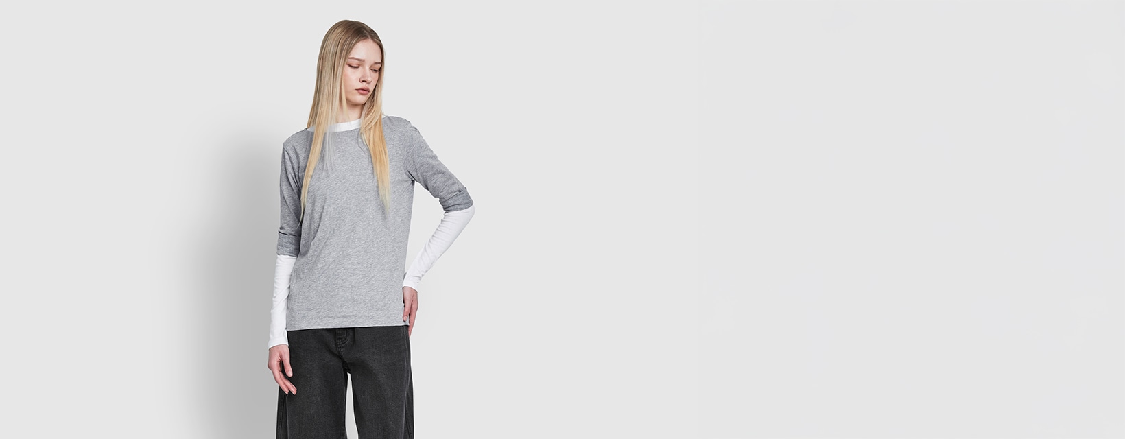 봄을 완성하는 에센셜, 티셔츠와 팬츠