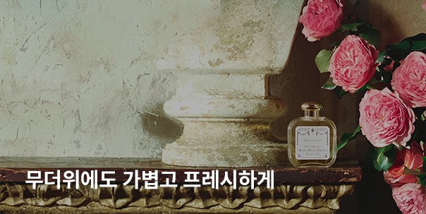 무더위에도 가볍고 프레시하게