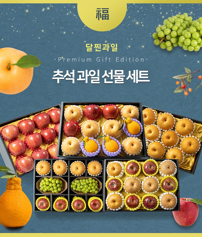 Premium Gift Edition 추석 과일 선물세트 2026 달찐과일