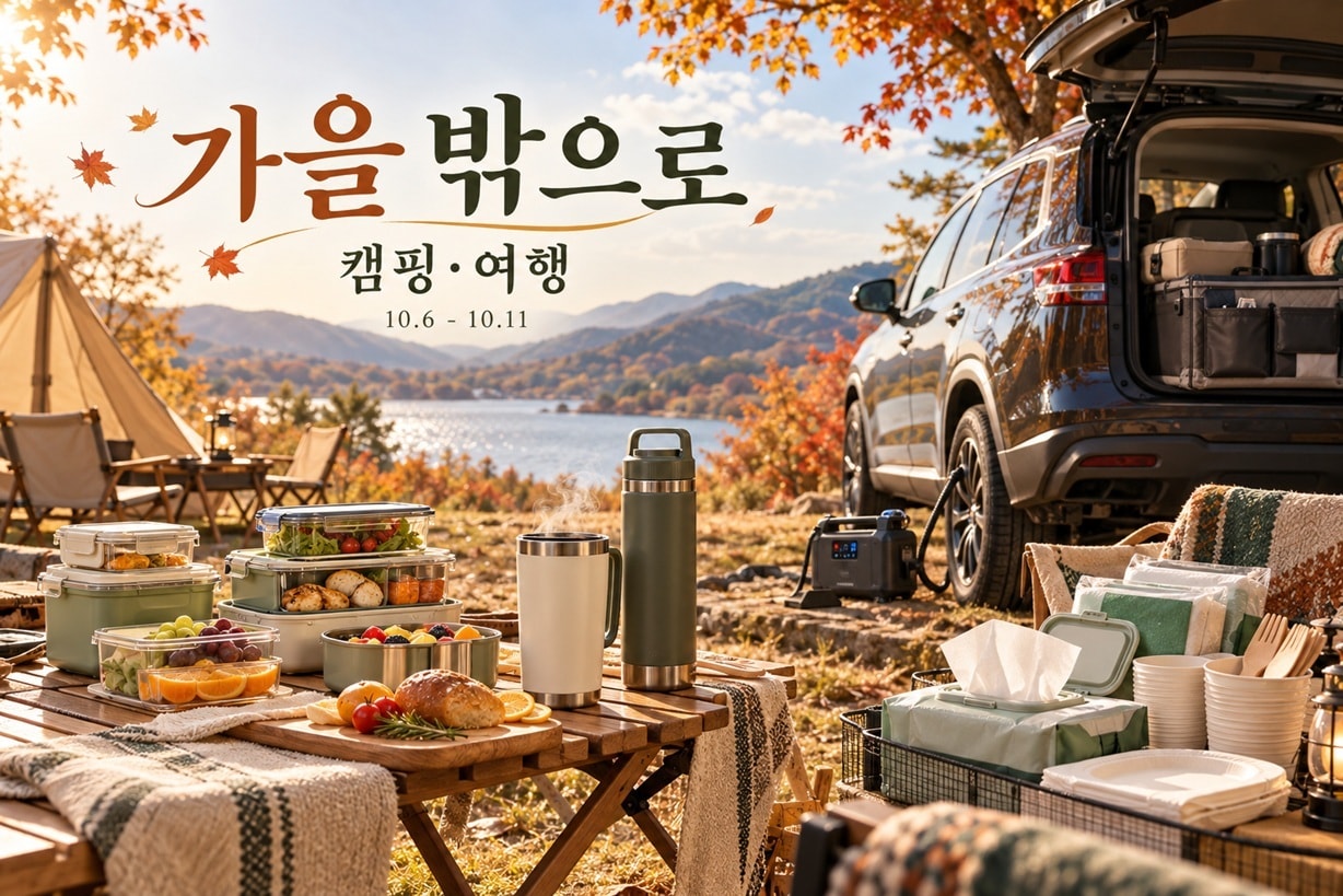 가을밖으로캠핑여행