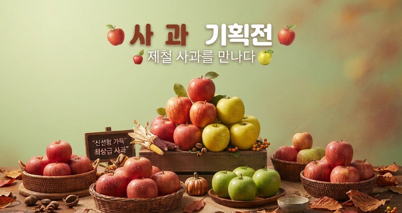 사과 할인 기획전