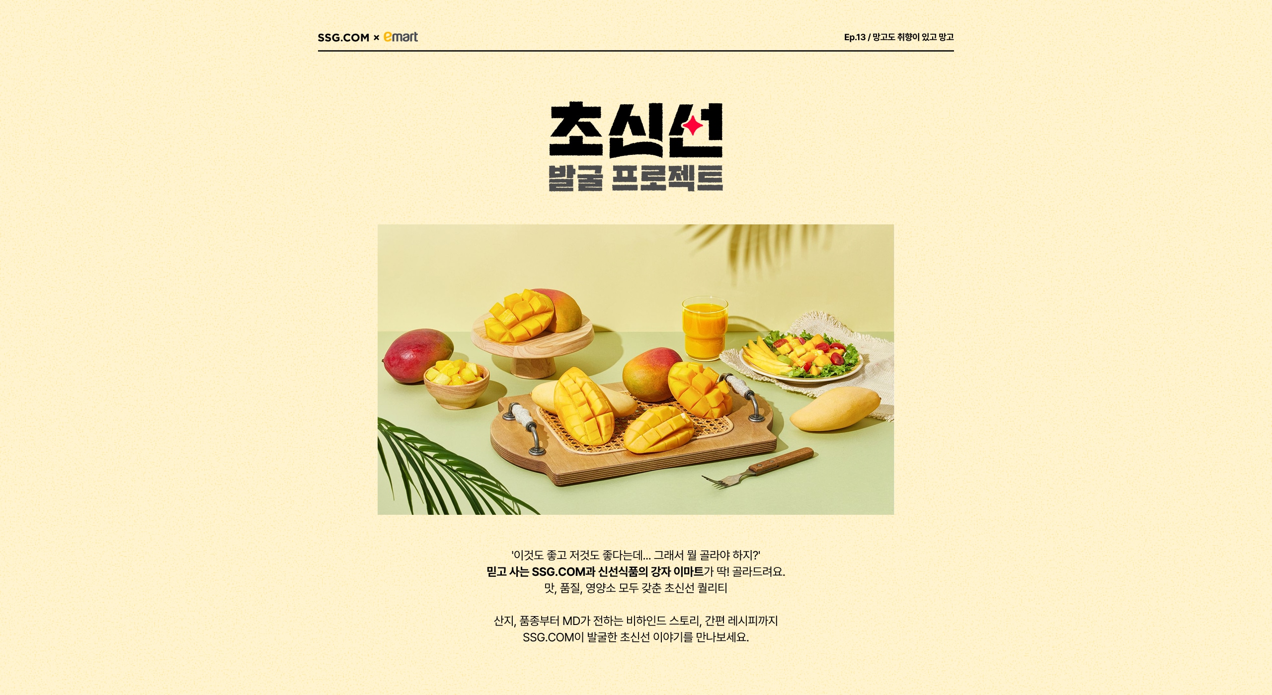 초신선 첫 화면