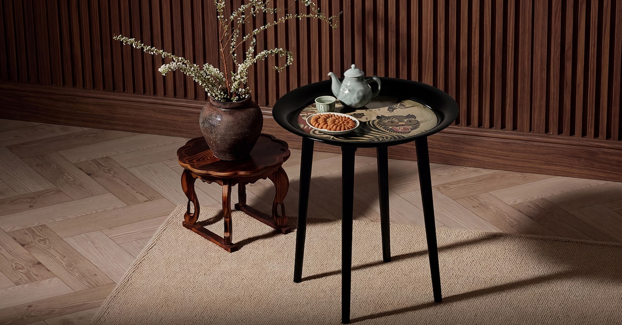 호작도 폴딩 테이블 연출컷