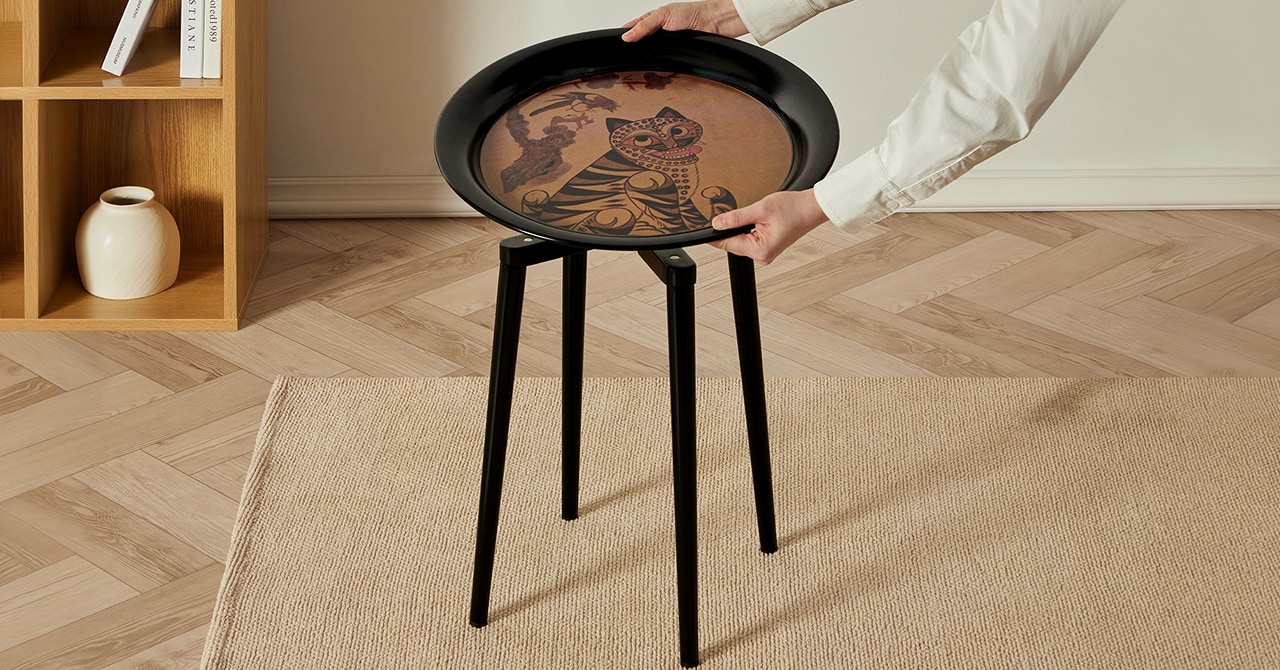 호작도 폴딩 테이블 연출컷