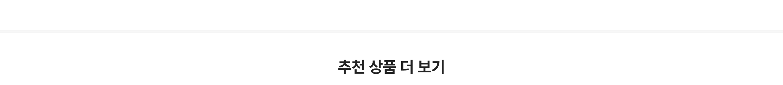 추천 상품 더 보기