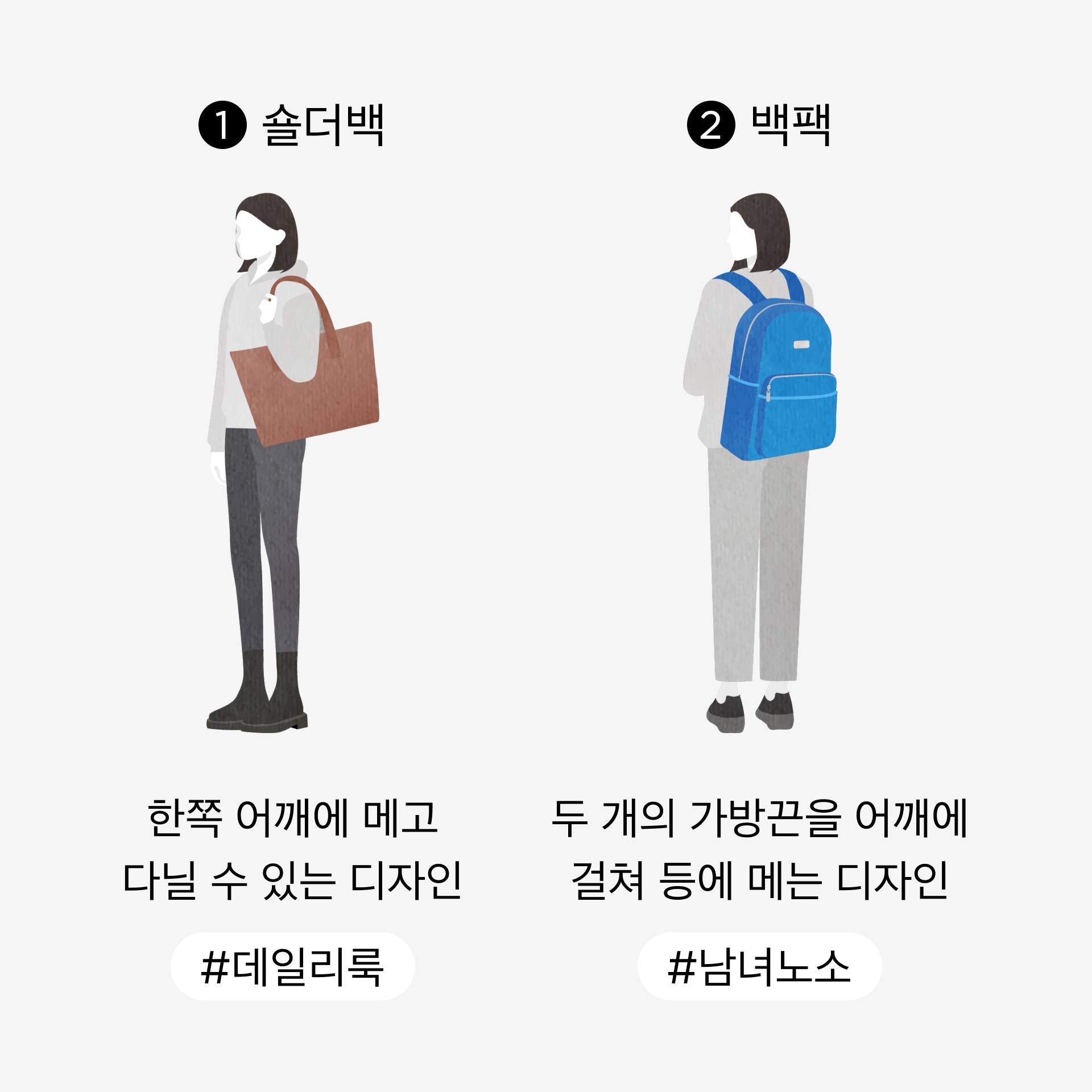 가방 종류별 특징